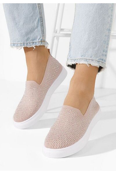 B T Shoes Rihanna women's pink espadrilles