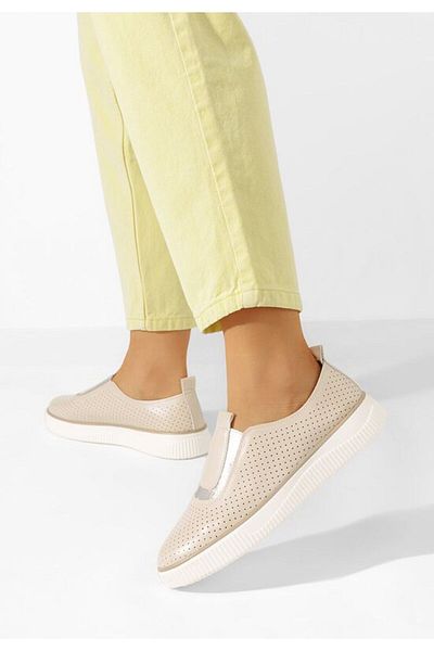 B T Shoes Lilianna women's beige espadrilles