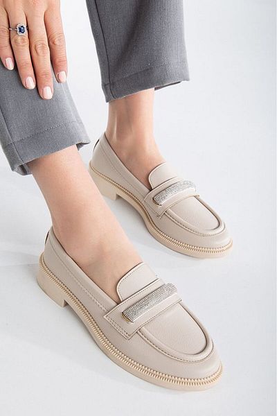hadigiy Women's Glittery Strappy Comfortable Casual Loafer Shoes