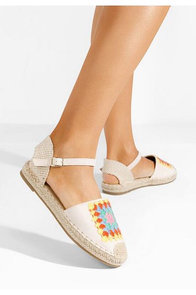 B T Shoes Graciella women's beige espadrilles