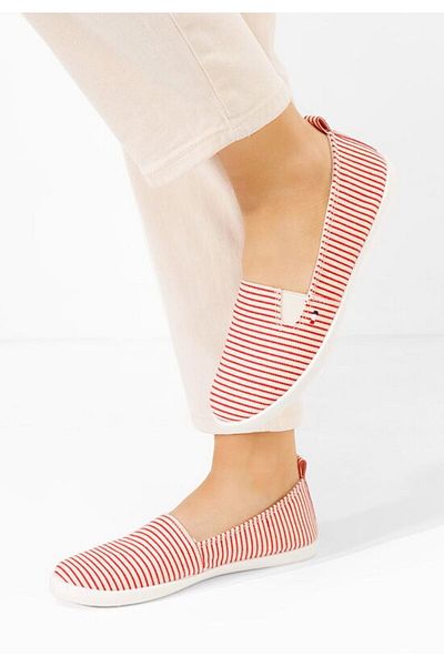 B T Shoes Brandusa women's red espadrilles