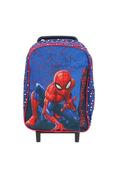 SPIDERMAN Preschool trolley, 31x24x10 cm, multicolor, with adjustable straps, Spiderman