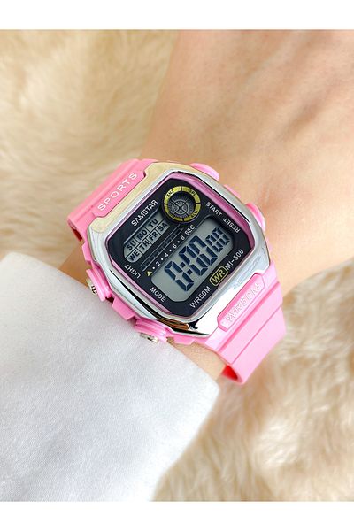 Samstar Alarm-Light-Stopwatch-5 Atm Waterproof-Gift Children's Wristwatch