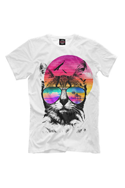 ZEMLİYA Μπλουζάκι με γραφική εκτύπωση κοντομάνικο στρογγυλό λαιμό