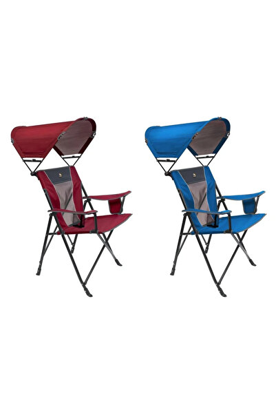 GCI Outdoor SunShade Comfort Pro Chair™ Güneşlikli Katlanır Plaj Sandalyesi MAVİ