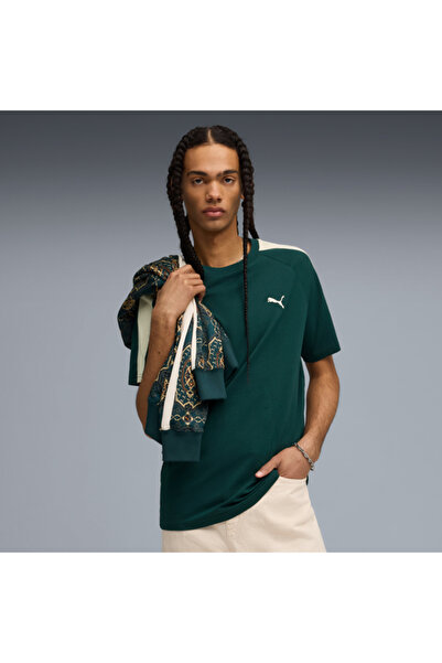 Puma Ανδρικό πράσινο μπλουζάκι T7 (629592-75)