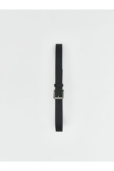 LC Waikiki Black Leather Look Boy's Belt