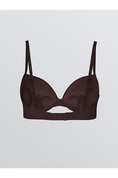 LC Waikiki Brown Underwire Padded Plain T-Shirt Bra