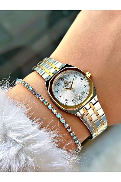 Bentini Women's Wrist Watch with Steel Band - Waterproof, 2-Year Warranty