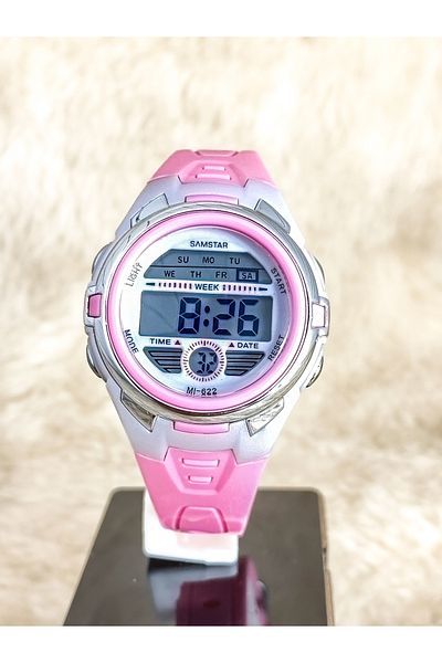 Samstar Alarm-Light-Stopwatch-5 Atm Waterproof-Gift Children's Wristwatch