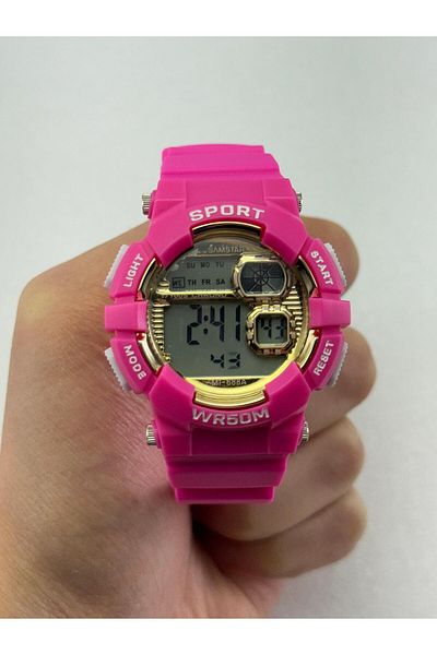 Samstar Alarm-Light-Stopwatch-5 Atm Waterproof-Gift Children's Wristwatch
