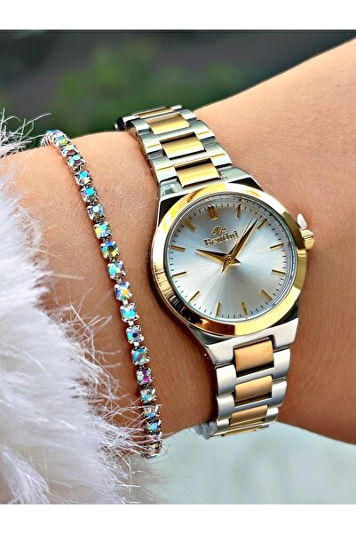 Bentini Women's Wrist Watch with Steel Band - Waterproof, Calendar, 2-Year Warranty