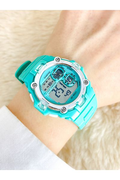 Samstar Alarm-Light-Stopwatch-5 Atm Waterproof-Gift Children's Wristwatch