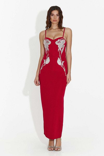 BOGAS Helena Red Medium Women's Dress