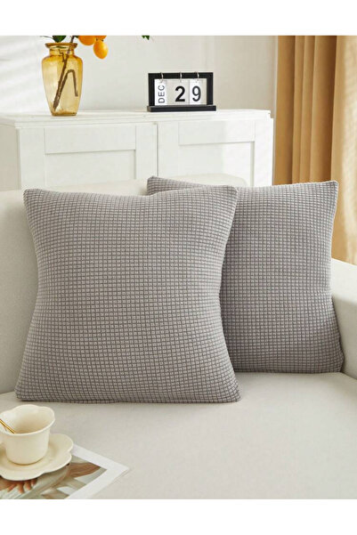 BONJOUR MADAME 2adet kırlent kılıfı koltuk örtüsü kumaşinden kirlent kılıfı 4...