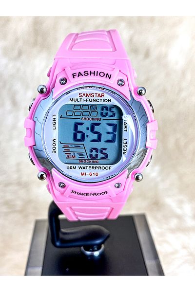Samstar Alarm-Light-Stopwatch-5 Atm Waterproof-Gift Children's Wristwatch