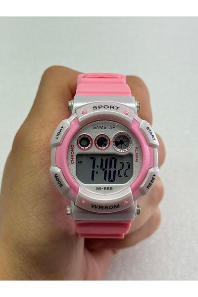 Samstar Alarm-Light-Stopwatch-5 Atm Waterproof-Gift Children's Wristwatch