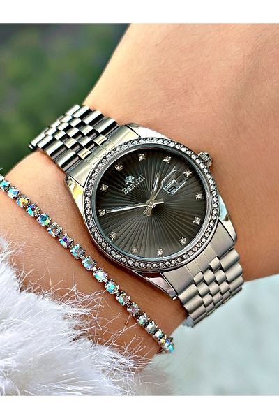 Bentini Women's Wrist Watch with Steel Band - Waterproof, Calendar, 2-Year Warranty