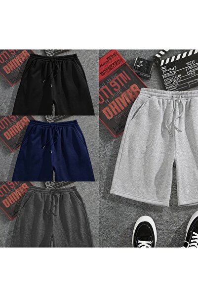 THE WHITE شورت نسائي مكون من 4 قطع