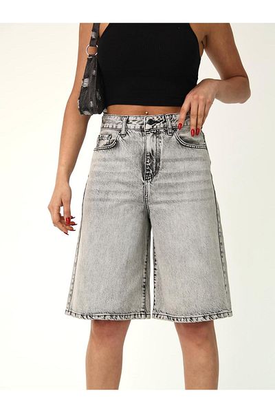 XBELLA DENİM Women's Long Jeans Sort Midi Length