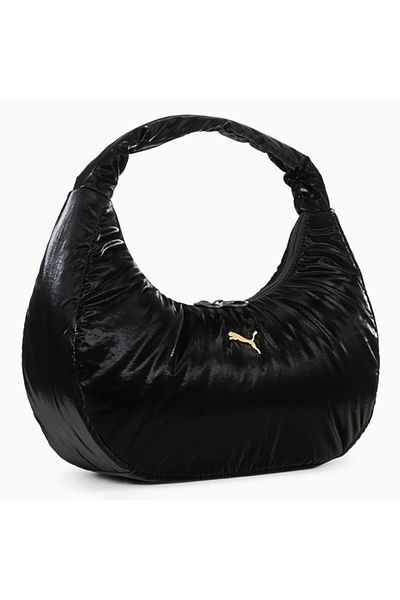 Puma Geantă neagră de umăr Up Hobo pentru femei (091299-04)