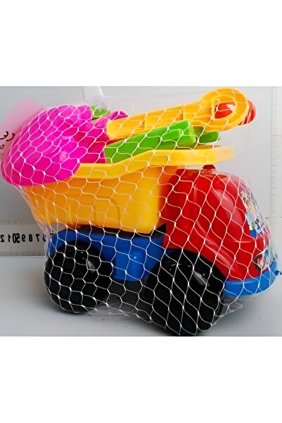 rexa مجموعة ألعاب رمل الشاطئ للأطفال - مجموعة لعب ملونة مع دلاء ومجارف وعربة وأدوات بناء قلاع رملية