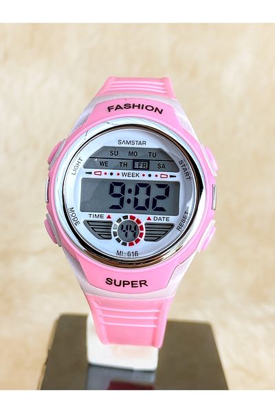 Samstar Alarm-Light-Stopwatch-5 Atm Waterproof-Gift Children's Wristwatch
