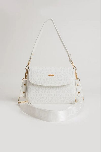 Just Polo Luxury New Season Long Strap Women's Hand and Shoulder Bag Wallet Combination