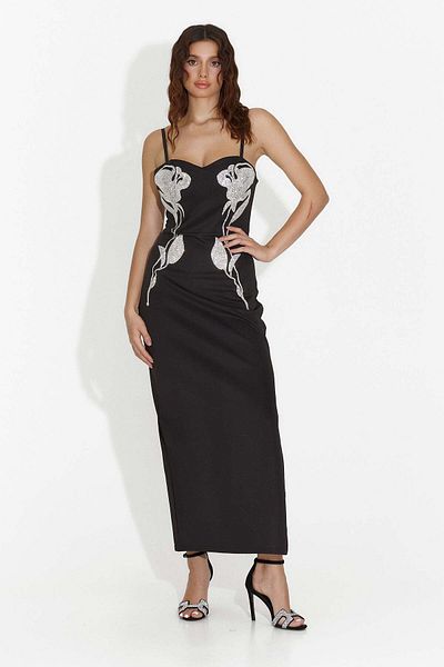 BOGAS Helena Medium Black Women's Dress