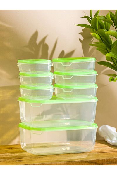 LC Waikiki Mixed 8 Piece Storage Container Set