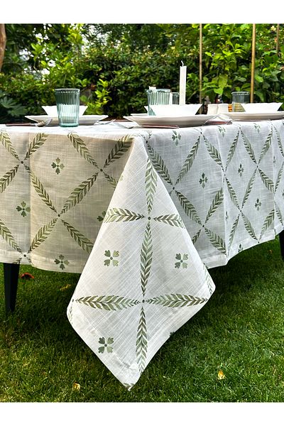 LUFA HOME Spring Table Cloth