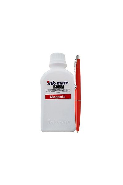 Ink-mate Set Flacone Cerneala Ink-Mate Compatibil HP305, 1x500ml 3YM60AE Magenta, Pix Schneider