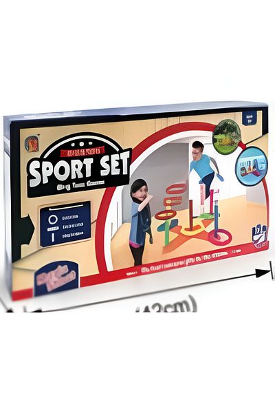 rexa Kiddie Play Ring Toss Game – Fun Indoor & Outdoor Party Game for Kids