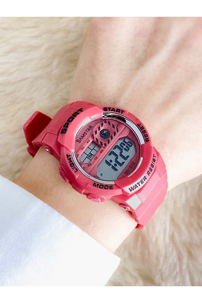 Samstar Alarm-Light-Stopwatch-5 Atm Waterproof-Gift Children's Wristwatch