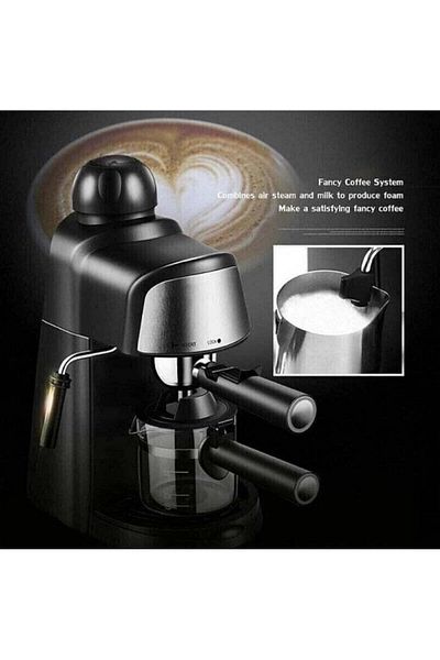 divendi-ro Electric coffee frother with milk frother function, 800W, black