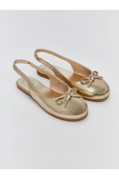 LC Waikiki Sari Bow Detailed Girl's Ballerina Ballet
