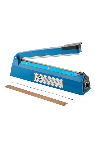 Lawazim BMB TOOLS 300mm Electric Heat Sealer Machine with BS Plug - 8-Level Manual Bag Sealing Tool