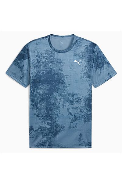 Puma Ανδρικό μπλουζάκι με στάμπα Tad Essentials Allover (526718-51)