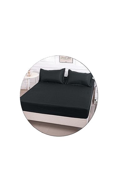 CHIRASO CHIRASO bedding set, Thin Damask, Fitted Sheet 180x200+30cm, Duvet Sheet and 2 Pillowcases