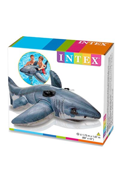 Intex لعبة ركوب القرش الأبيض الكبير 68 × 42 سم