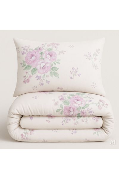 Pazar Home Bedding Bazaar Home Manarola 4-Piece Queen Size Printed Quilt with Stitched Filling