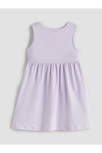 LC Waikiki New Season Kuromi Printed Girls' Combed Cotton Dress - S5R377Z1
