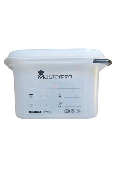MasterPro Food Storage Container with Lid Masterpro, Polypropylene, 2.8 L