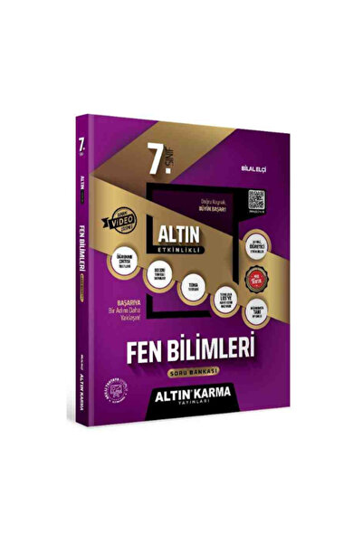 Altın Karma Yayınları ALTIN KARMA YAYINLARI ALTIN ETKİNLİKLİ 7. SINIF FEN BİL...