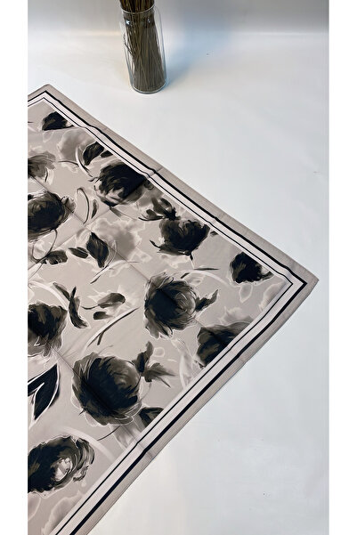 Onur Eșarfă - Eșarfă de top Trending Soft Seasonal Fabric Rose Pattern Magazin de modă Produs de modă