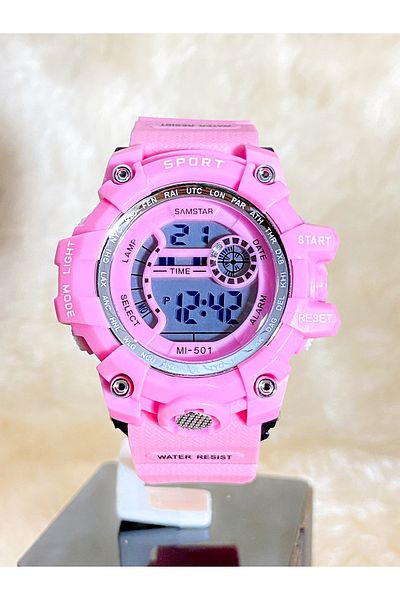 Samstar Alarm-Light-Stopwatch-5 Atm Waterproof-Gift Children's Wristwatch
