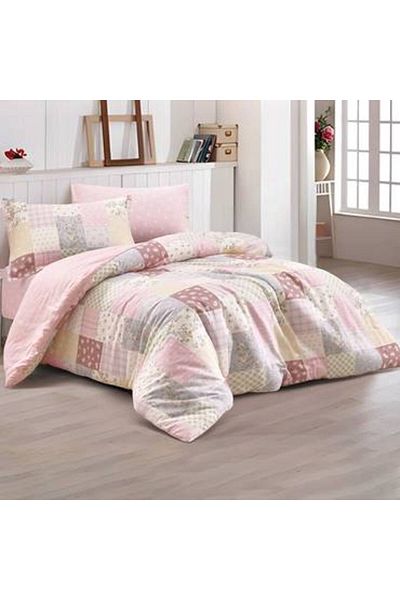 Pazar Home Bedding Bazaar Home Manarola 4-Piece Queen Size Printed Quilt with Stitched Filling