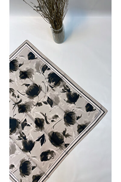 Onur Eșarfă - Eșarfă de top Trending Soft Seasonal Fabric Rose Pattern Magazin de modă Produs de modă