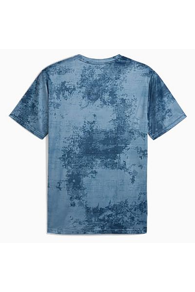Puma Ανδρικό μπλουζάκι με στάμπα Tad Essentials Allover (526718-51)