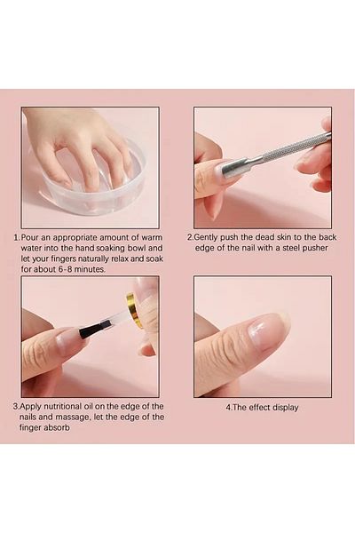 long way Nail Art Tools, Palm Soaking Bowl, Manicure Softening Bowl, Transparent,Hand Cleaning Tools